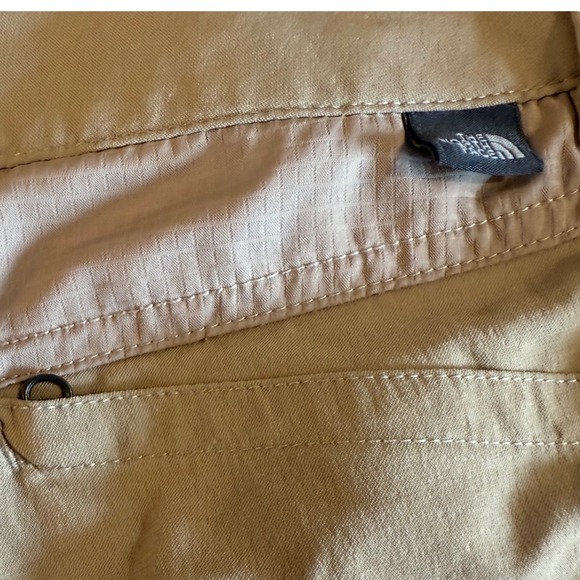 The North Face Womens Khaki Tan Ripstop Hiking Shorts Size 6 Regular Adventure - Picture 6 of 6